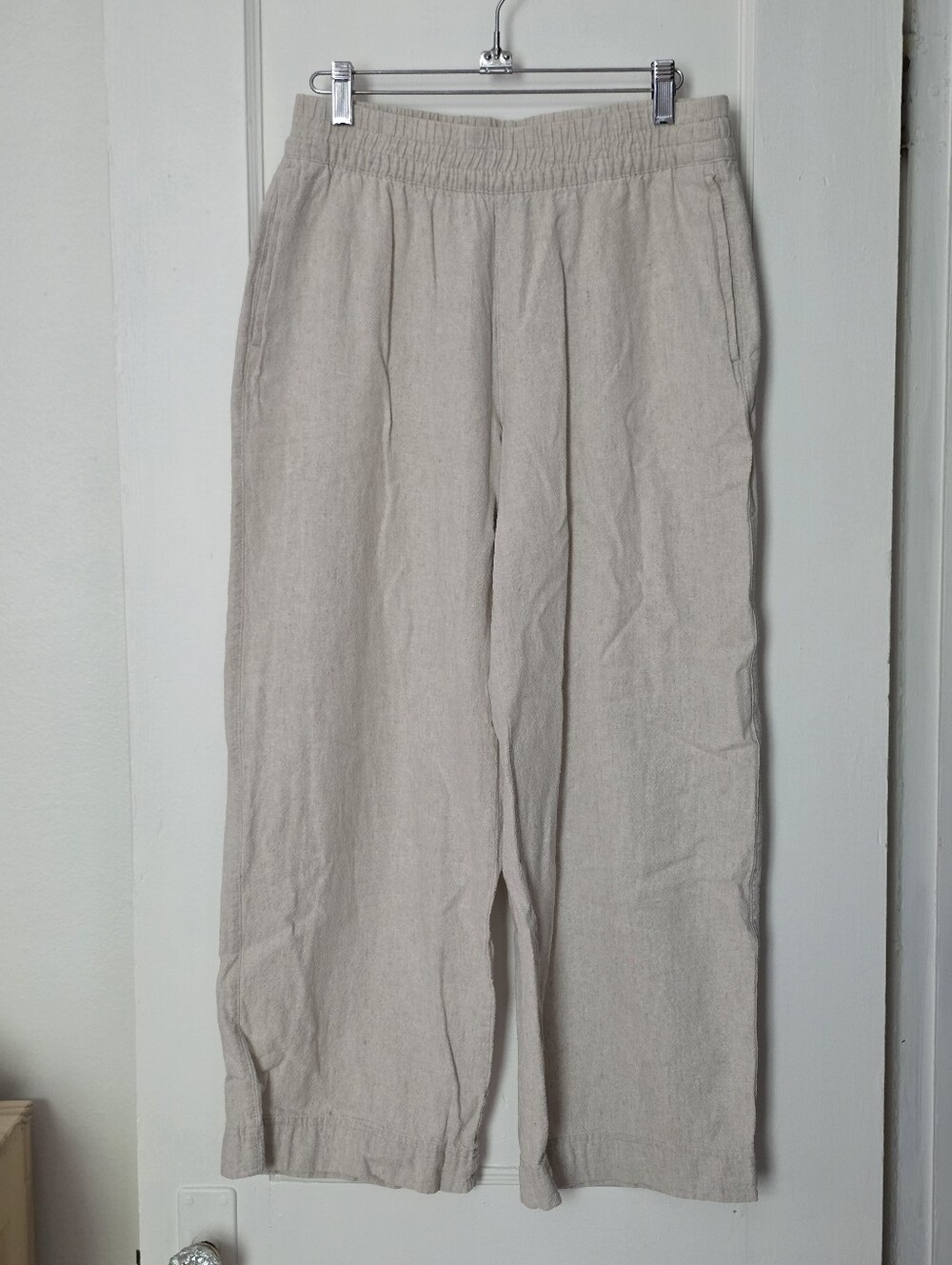 Old Navy High-rise Wide Leg Linen Pants